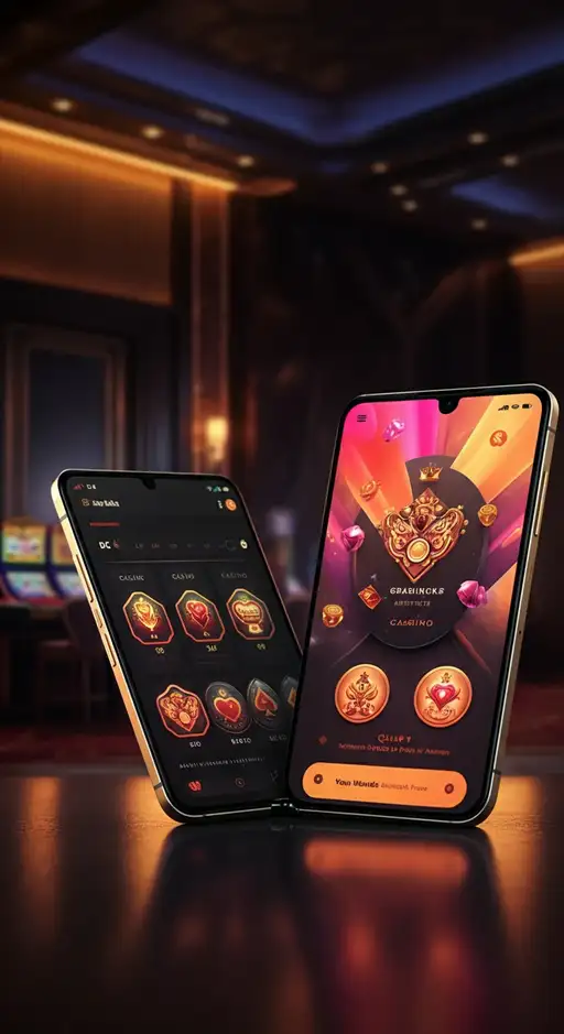 Die Benutzeroberfläche von Extreme Casino mit Sofortauszahlungsoptionen und einer Auswahl beliebter RTG-Slots, optimiert für mobile Geräte